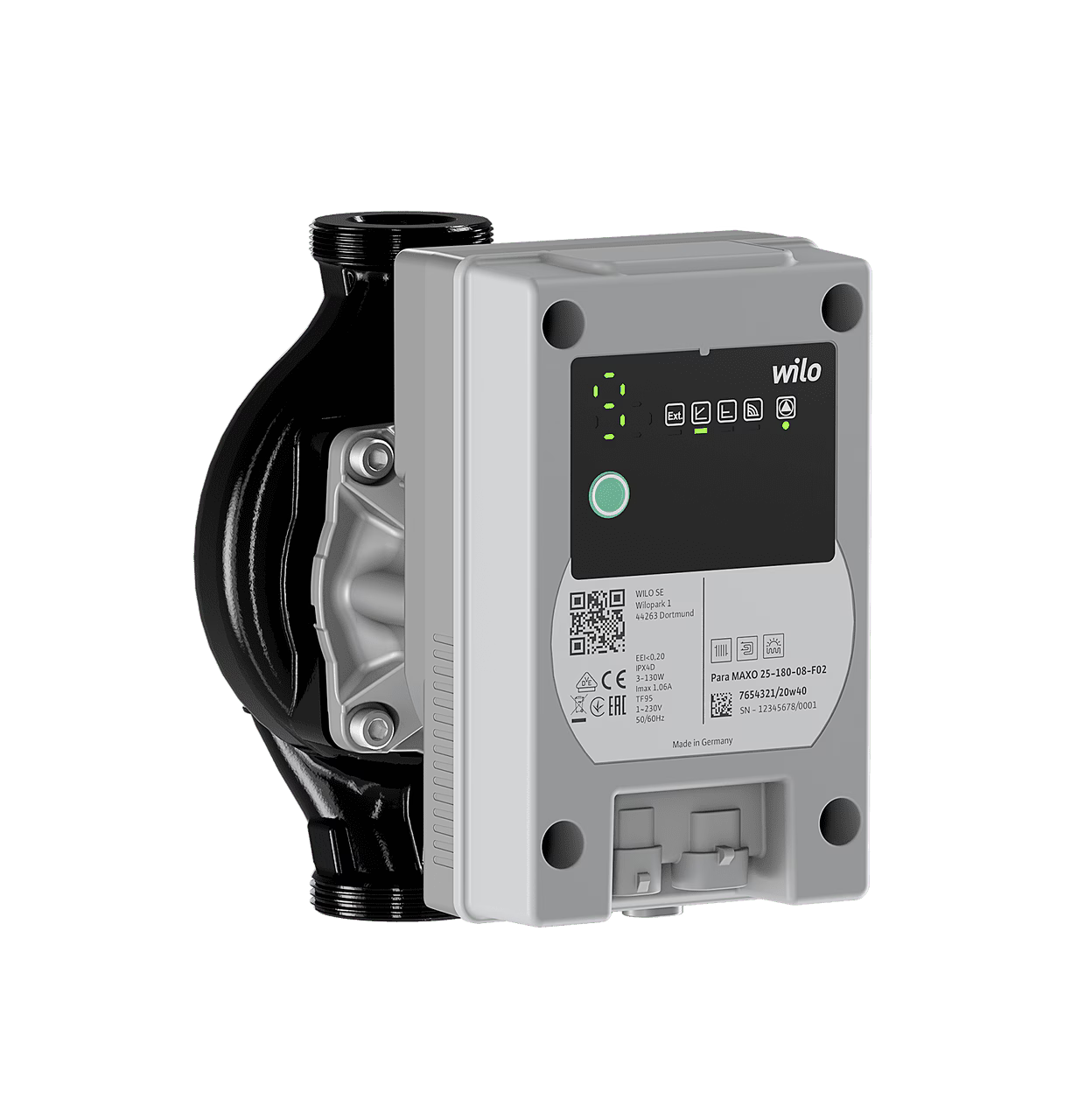 Bomba Wilo MAXO30/8-2 – Especial para Climatización y Solar